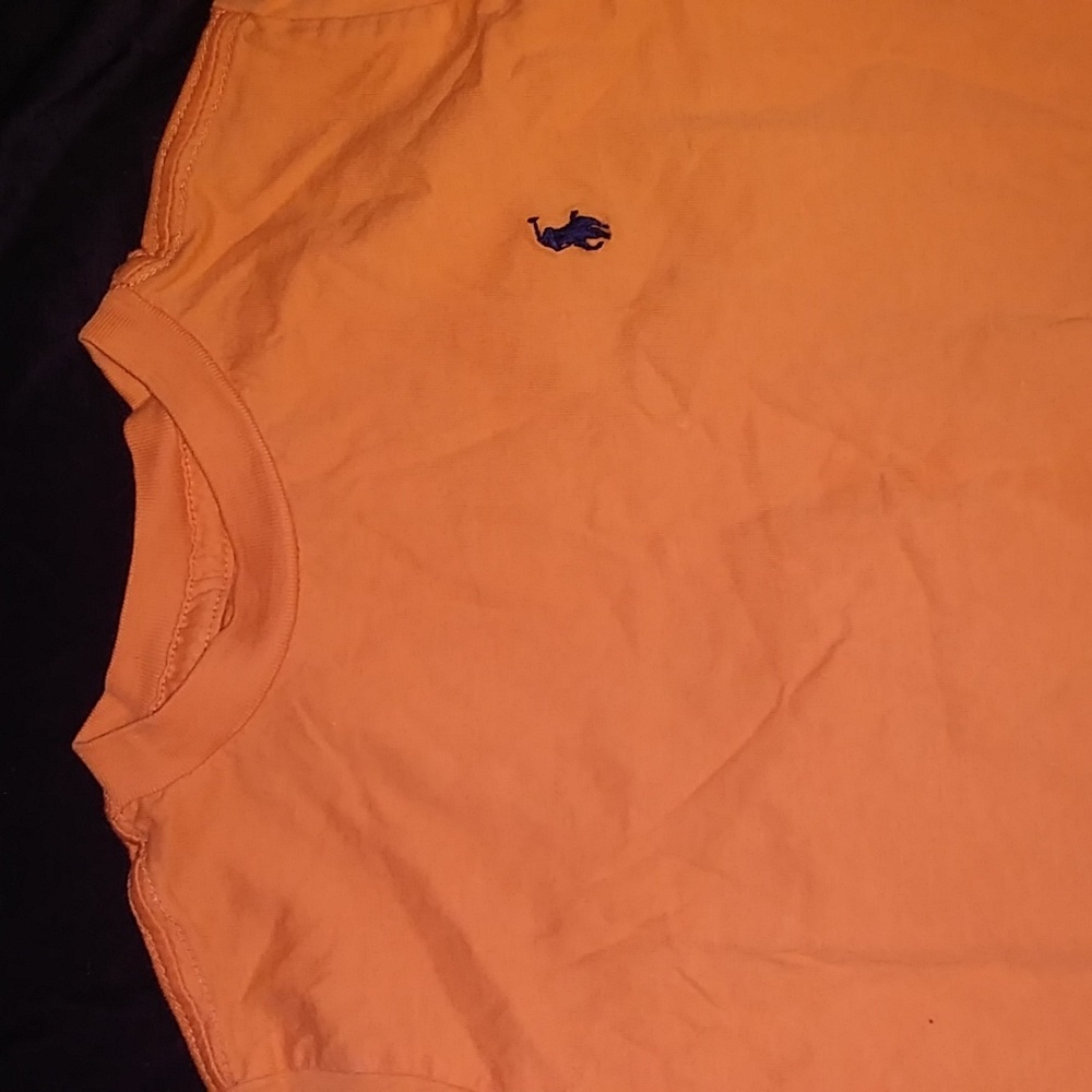 Orange Polo Tee
